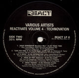 Various : Reactivate Vol 4 - Technovation (LP, Comp)