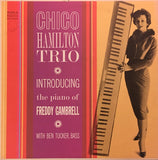 Chico Hamilton Trio* : Introducing The Piano Of Freddy Gambrell (LP, Album, Mono)