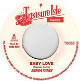 The Sensations / Hopeton Lewis & The Chosen Few : Baby Love / Boom Shaka Laka (7", RE)
