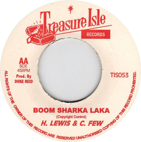 The Sensations / Hopeton Lewis & The Chosen Few : Baby Love / Boom Shaka Laka (7", RE)