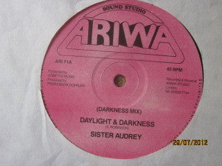 Sister Audrey : Daylight & Darkness (12", Single)