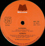 Azymuth : Dear Limmertz / Papasong (12", Single)