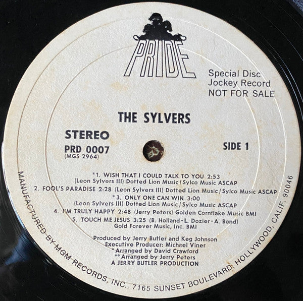 The Sylvers : The Sylvers (LP, Album, Promo)
