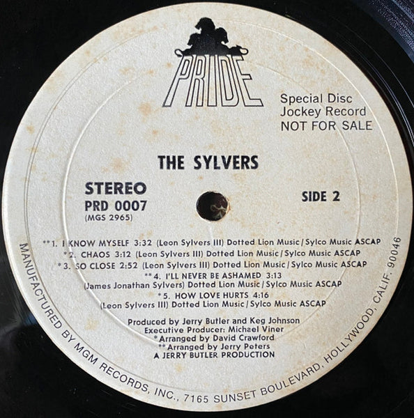 The Sylvers : The Sylvers (LP, Album, Promo)
