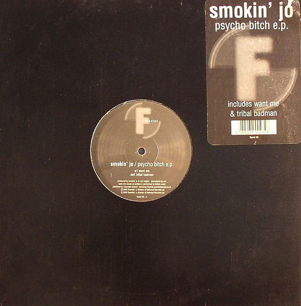 Smokin' Jo : Psycho Bitch EP (12", EP)