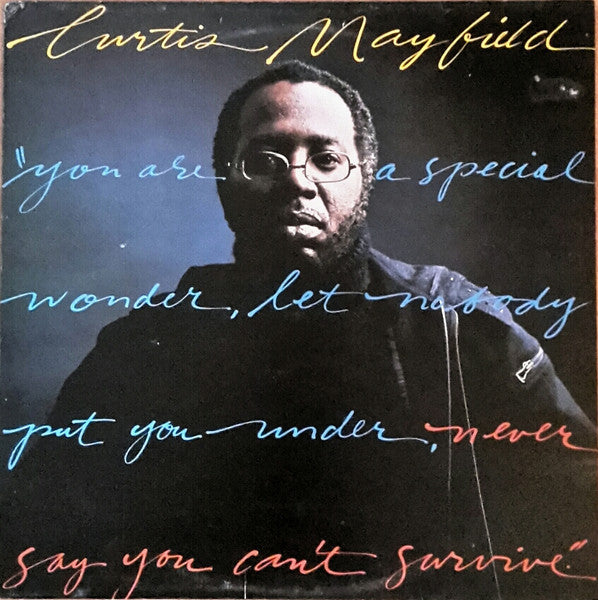 Curtis Mayfield : Never Say You Can't Survive (LP, Album)