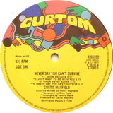 Curtis Mayfield : Never Say You Can't Survive (LP, Album)