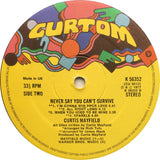 Curtis Mayfield : Never Say You Can't Survive (LP, Album)