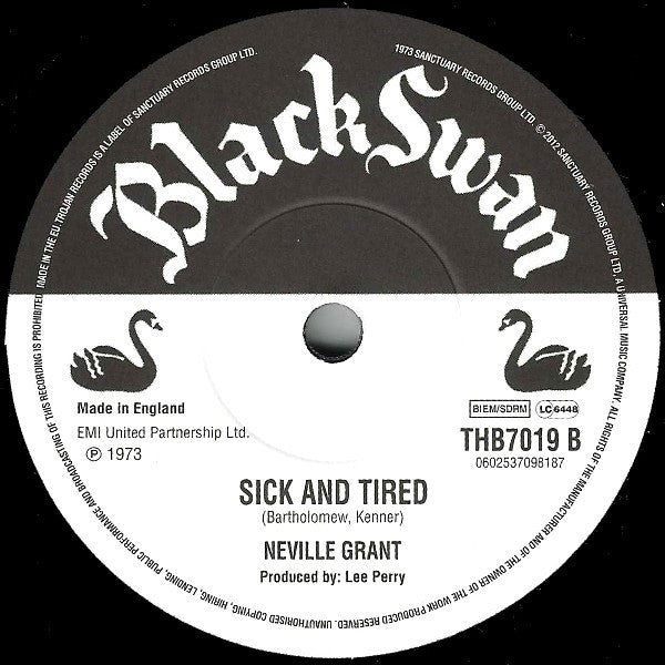 Bunny 'Rugs' Scott* / Neville Grant : Big May / Sick And Tired (7", Ltd)
