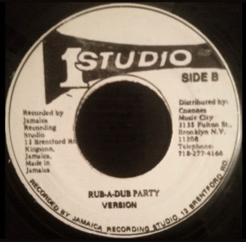 Johnny Osbourne & Sound Dimension : Rub-A-Dub Party (7", M/Print)