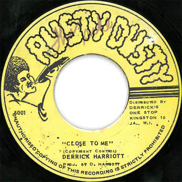 Derrick Harriott : Close To Me / What Can I Do (7")