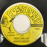 Derrick Harriott : Close To Me / What Can I Do (7")