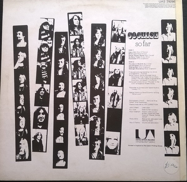 Cochise (7) : So Far (LP, Album)