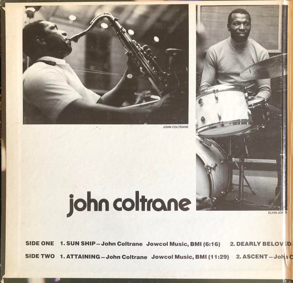John Coltrane : Sun Ship (LP, Album, Gat)