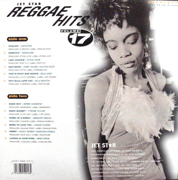 Various : Reggae Hits Volume 17 (LP, Comp)