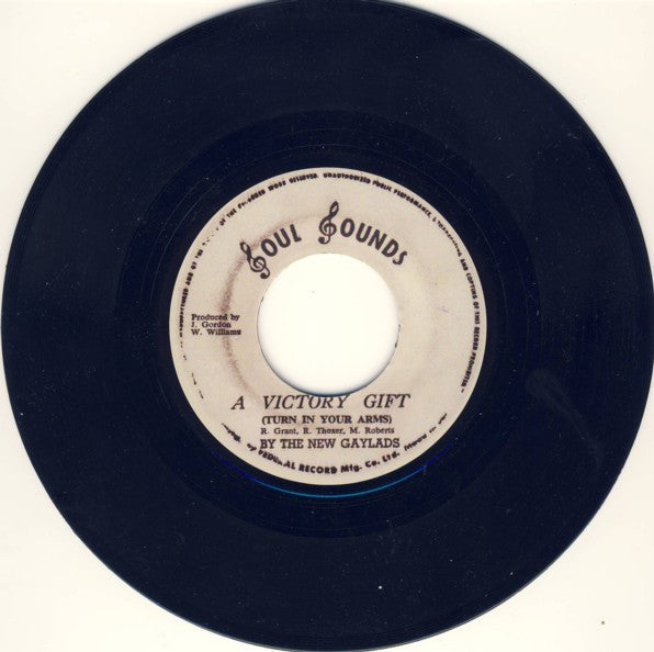 The Gaylads : A Victory Gift (Turn In Your Arms) (7", RE)
