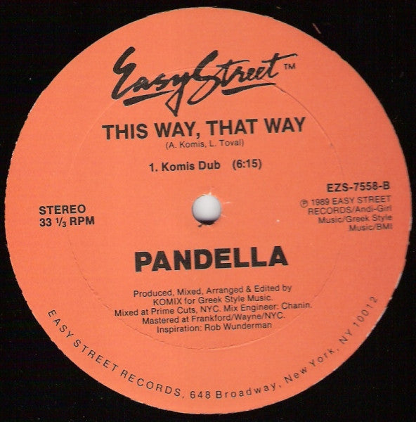 Pandella : This Way, That Way (12")