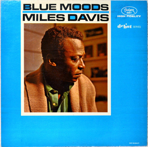 Miles Davis : Blue Moods (LP, Album, Mono, RE, Red)