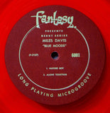 Miles Davis : Blue Moods (LP, Album, Mono, RE, Red)