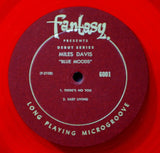 Miles Davis : Blue Moods (LP, Album, Mono, RE, Red)