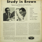 Clifford Brown And Max Roach : Study In Brown (LP, Album, RE)