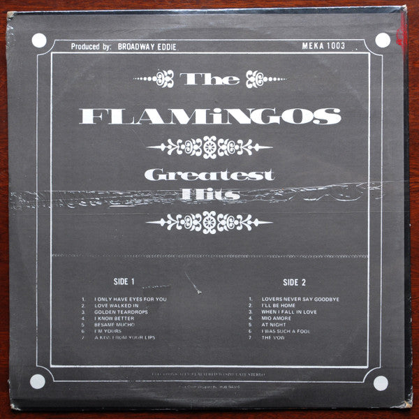 The Flamingos : Greatest Hits (LP, Comp)