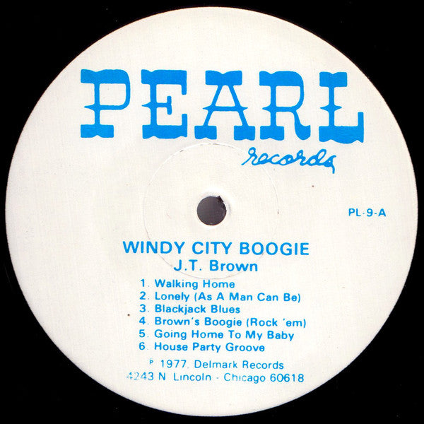 J.T. Brown : Windy City Boogie (LP, Comp)