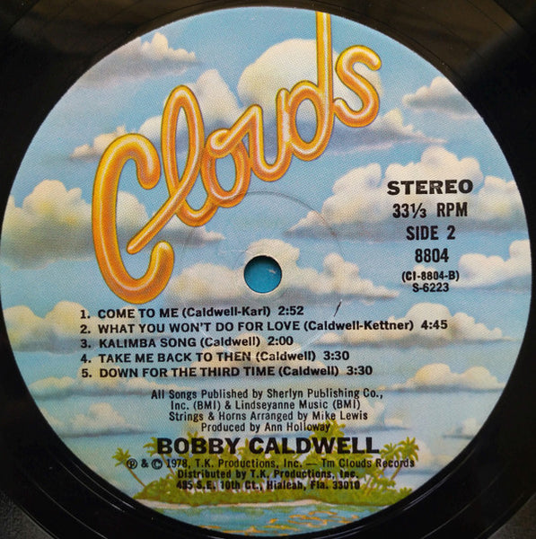 Bobby Caldwell : Bobby Caldwell (LP, Album, Rai)