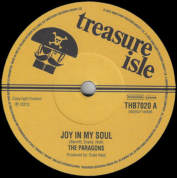 The Paragons / The Techniques : Joy In My Soul / Travelling Man (7", Ltd, Pre)