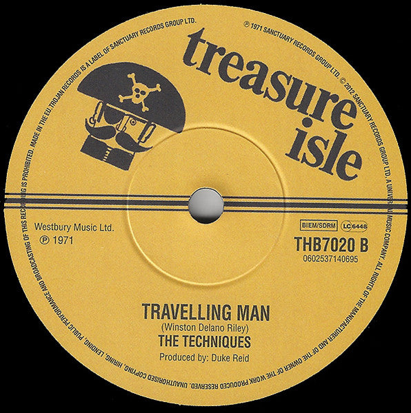 The Paragons / The Techniques : Joy In My Soul / Travelling Man (7", Ltd, Pre)