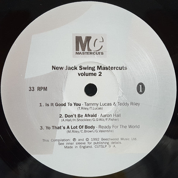 Various : New Jack Swing Mastercuts Volume 2 (2xLP, Comp, Gat)