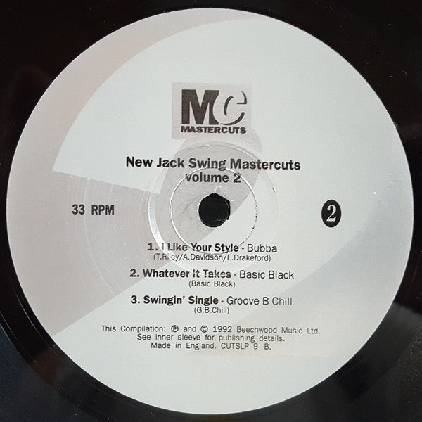 Various : New Jack Swing Mastercuts Volume 2 (2xLP, Comp, Gat)