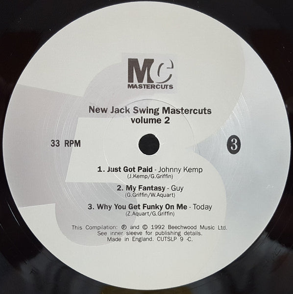 Various : New Jack Swing Mastercuts Volume 2 (2xLP, Comp, Gat)