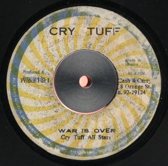 Prince Far I : No More War (7")