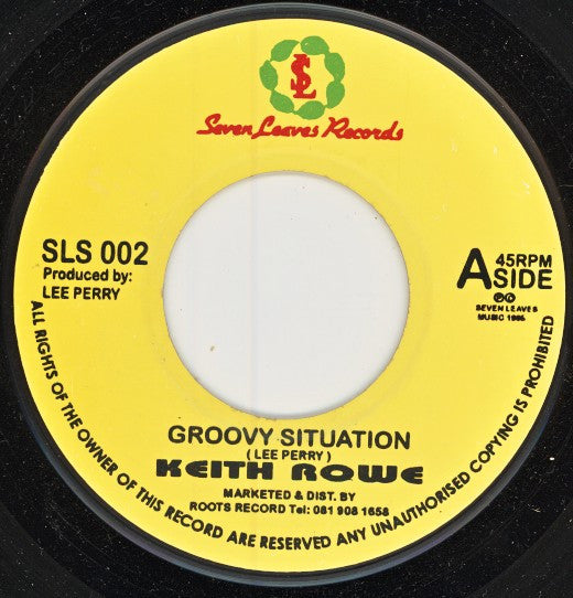 Keith Rowe (2) : Groovy Situation (7", RE)