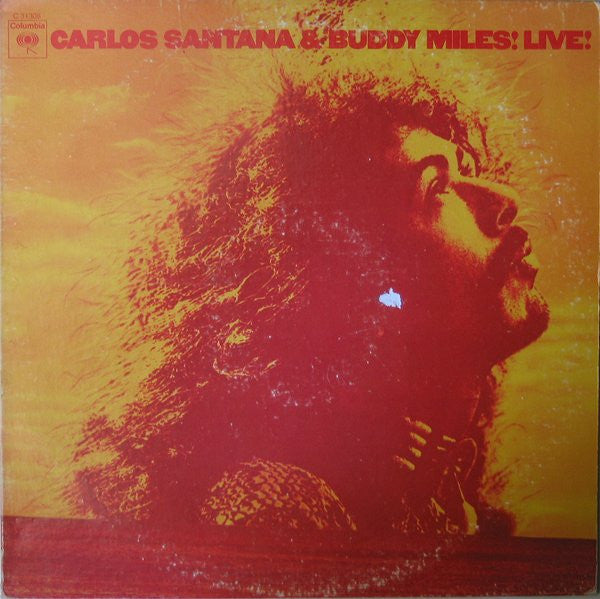 Carlos Santana & Buddy Miles : Carlos Santana & Buddy Miles! Live! (LP, Album, Pit)