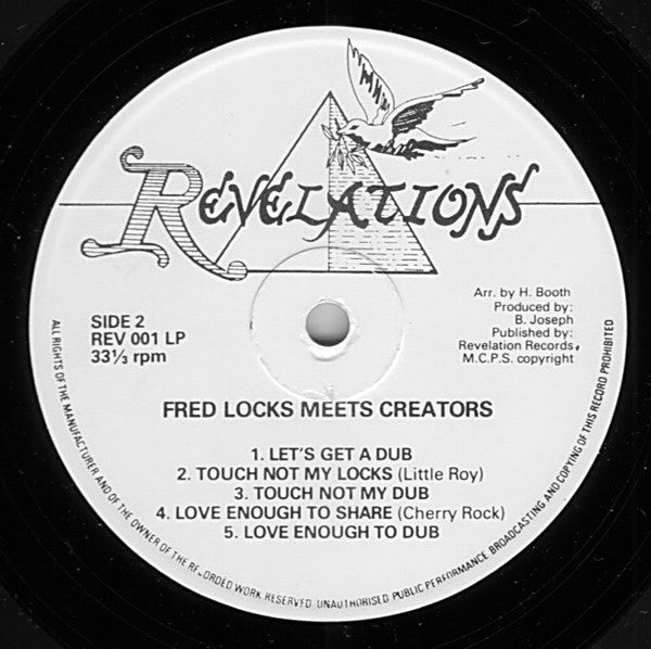 Fred Locks & The Steppers* : Nebuchadnezzar King Of Babylon (Fred Locks Meets Creators) (LP)
