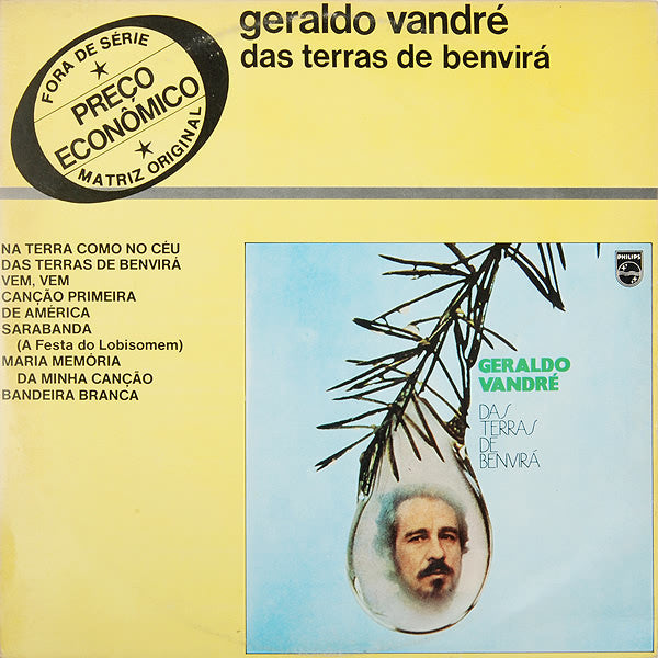 Geraldo Vandré : Das Terras De Benvirá (LP, Album, RE)