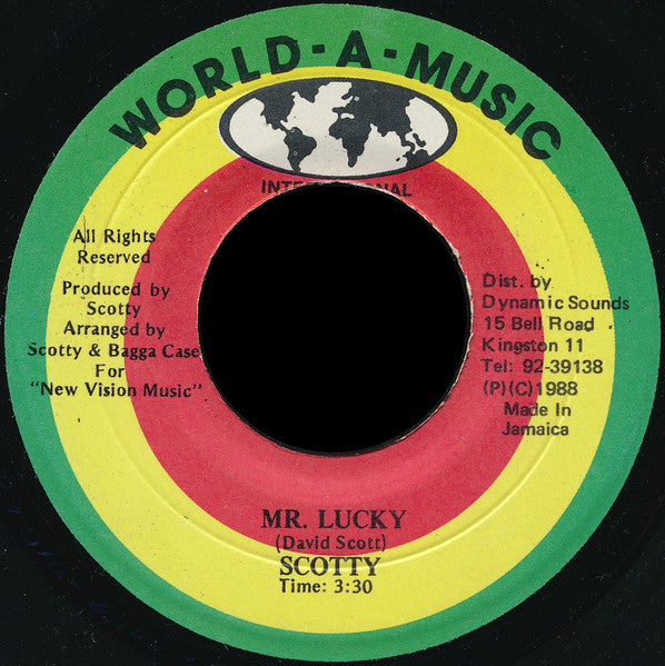 Scotty (2) : Mr. Lucky (7")