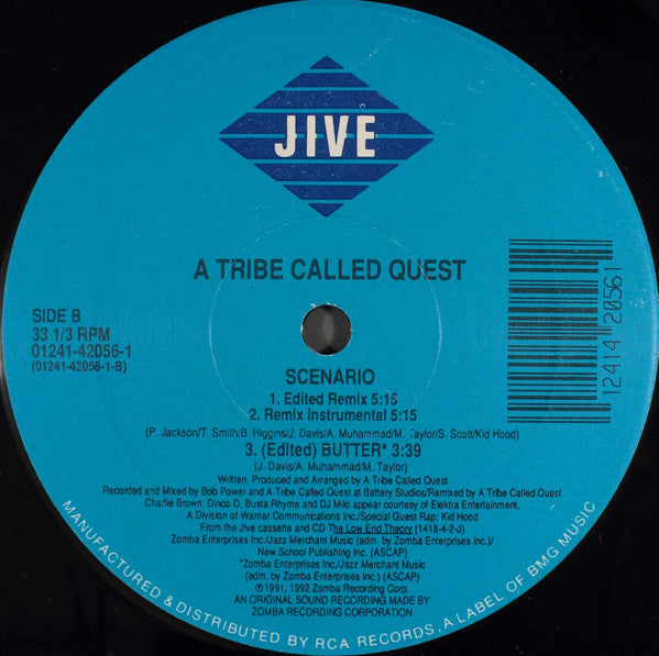 A Tribe Called Quest : Scenario (12", Single)