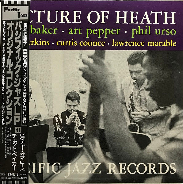 Chet Baker • Art Pepper • Phil Urso : Picture Of Heath (LP, Album, Mono, RE)