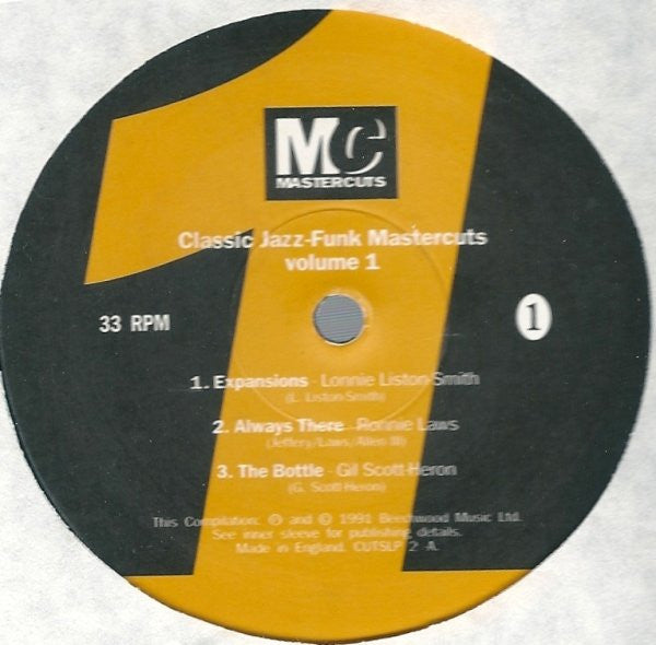 Various : Classic Jazz-Funk - Mastercuts Volume 1 (2xLP, Comp)