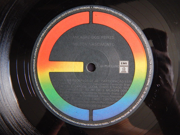 Milton Nascimento : Milagre Dos Peixes (LP, Album, RE)