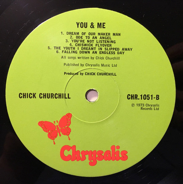 Chick Churchill : You & Me (LP, Album)