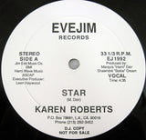 Karen Roberts (5) : Star (12", Promo)