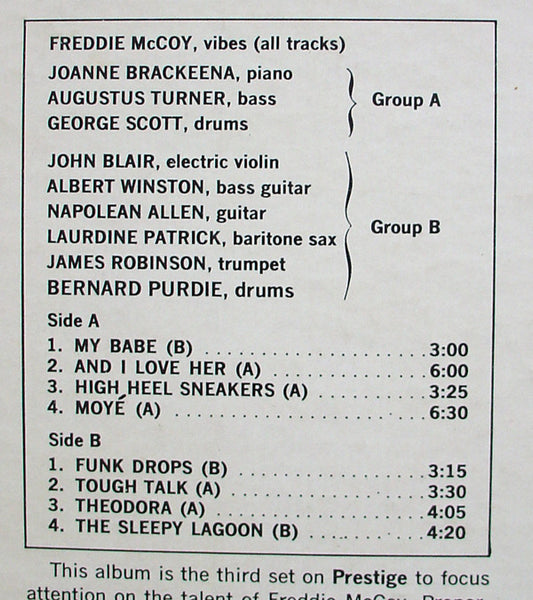 Freddie McCoy : Funk Drops (LP, Album)