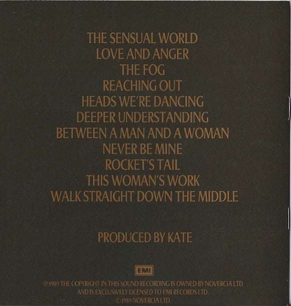 Kate Bush : The Sensual World (Box, Promo + CD, Album + Cass, Album, Dol)