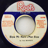 Val Bennett : Blow Mr. Horn's Man Blow (7")