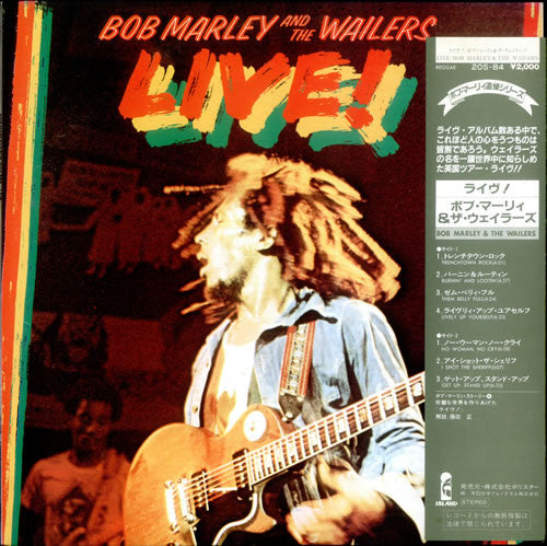 Bob Marley & The Wailers : Live! (LP, Album, RE)