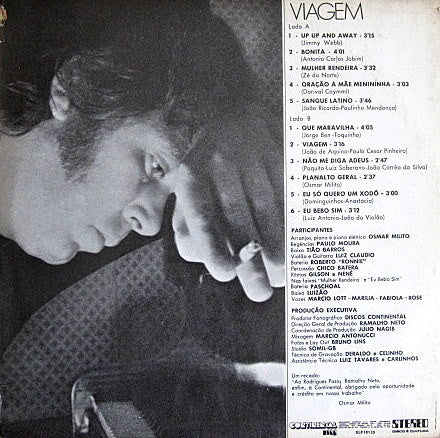 Osmar Milito : Viagem (LP, Album)